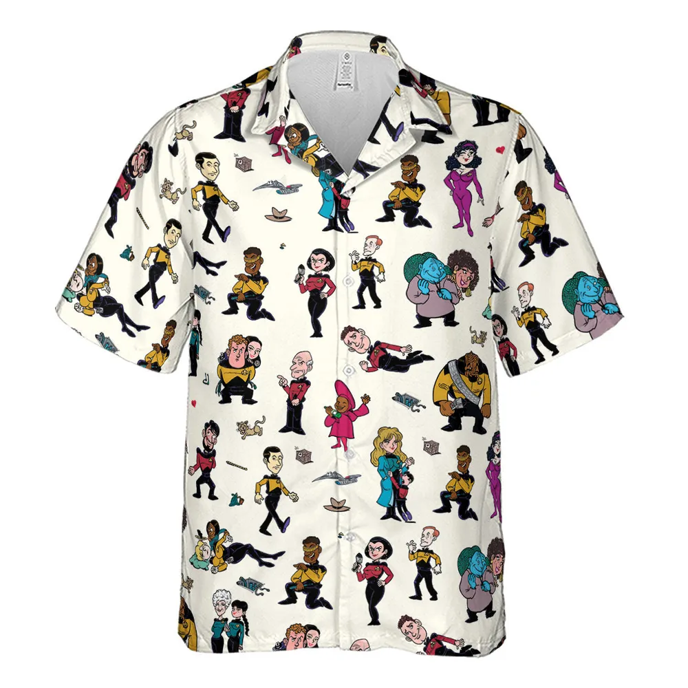 Star Trek TNG Tribute Hawaiian Shirt - 2
