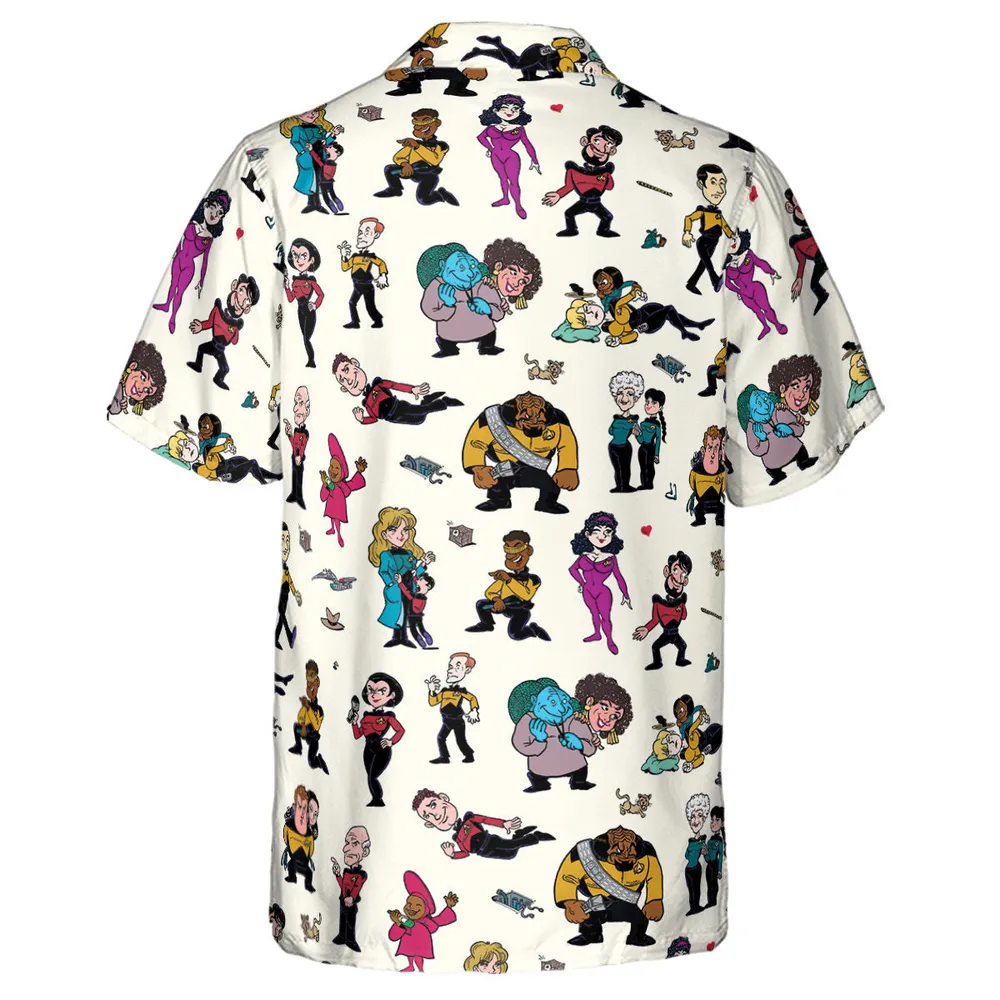 Star Trek TNG Tribute Hawaiian Shirt - 3