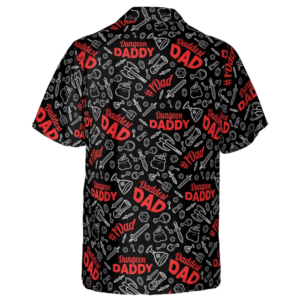 Dungeon Daddy DND Hawaiian Shirt - 3