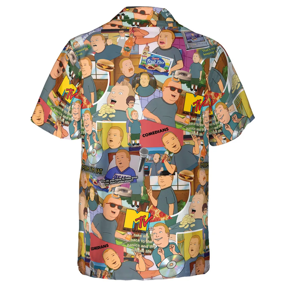 Comedian Bobby King Of The Hill Hawaiian Shirt - 3