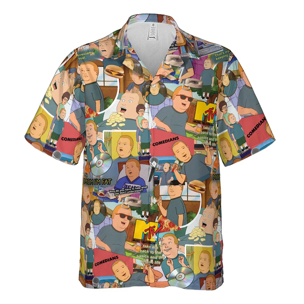 Comedian Bobby King Of The Hill Hawaiian Shirt - 2
