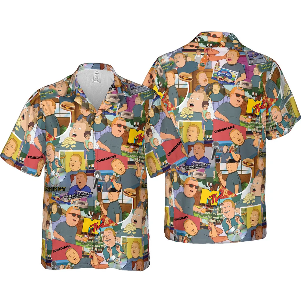 Comedian Bobby King Of The Hill Hawaiian Shirt - 4