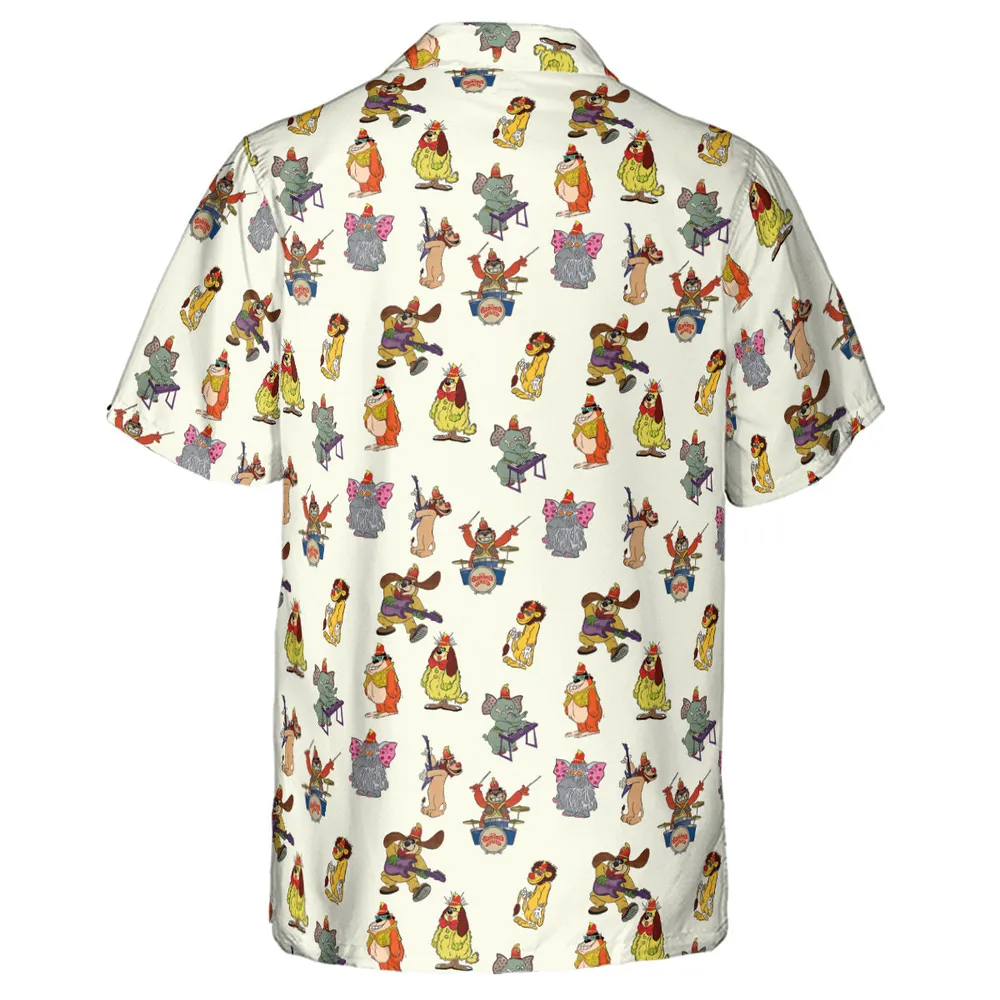 Snorky Fleegle Drooper Bingo The Banana Splits Hawaiian Shirt - 3