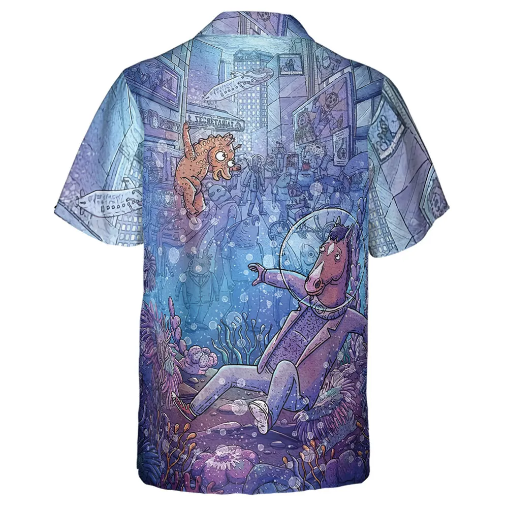 Bojack Horseman Hawaiian Shirt - 3