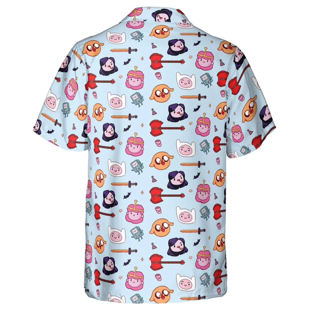 The Gang Adventure Time Hawaiian Shirt - 3