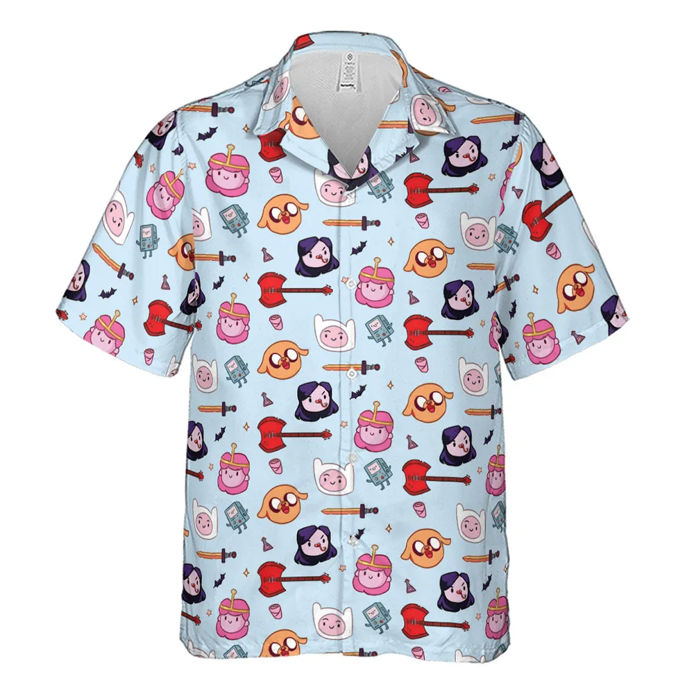 The Gang Adventure Time Hawaiian Shirt - 2