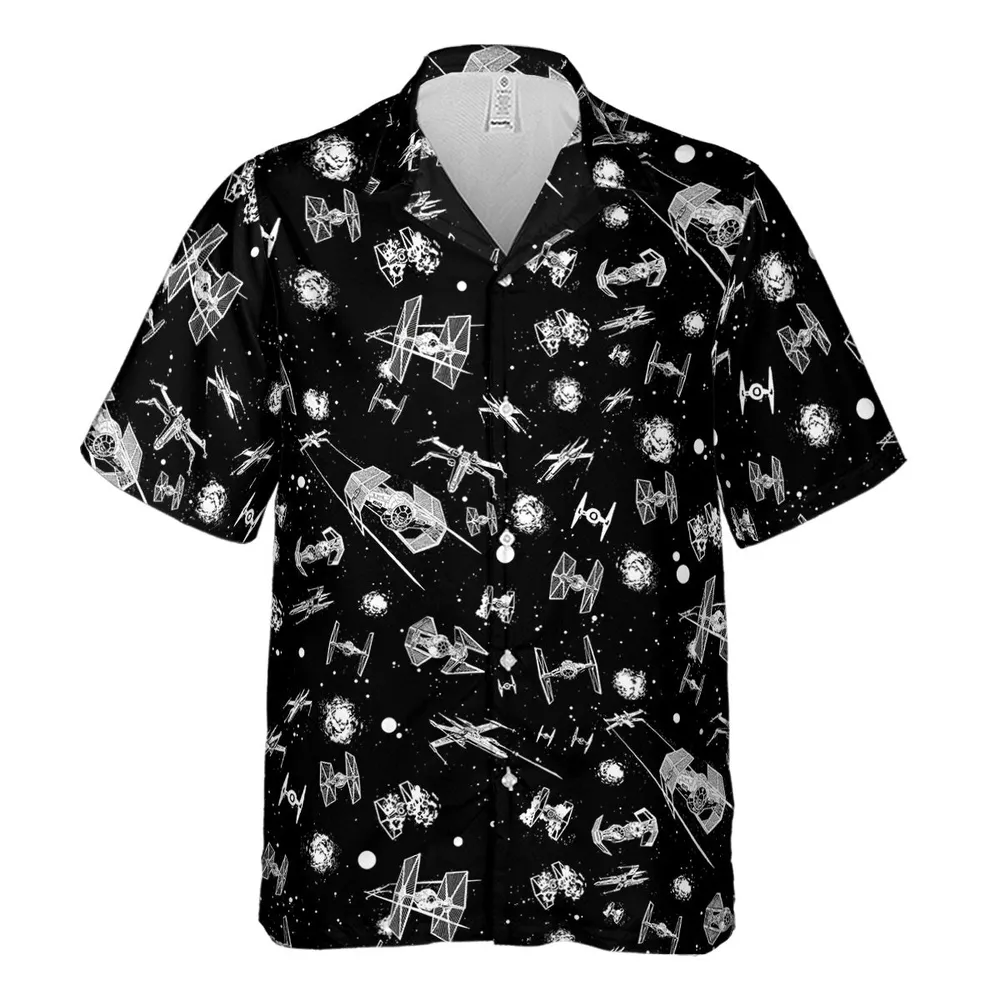 Space Ship Battle Star Wars Hawaiian Shirt - 2