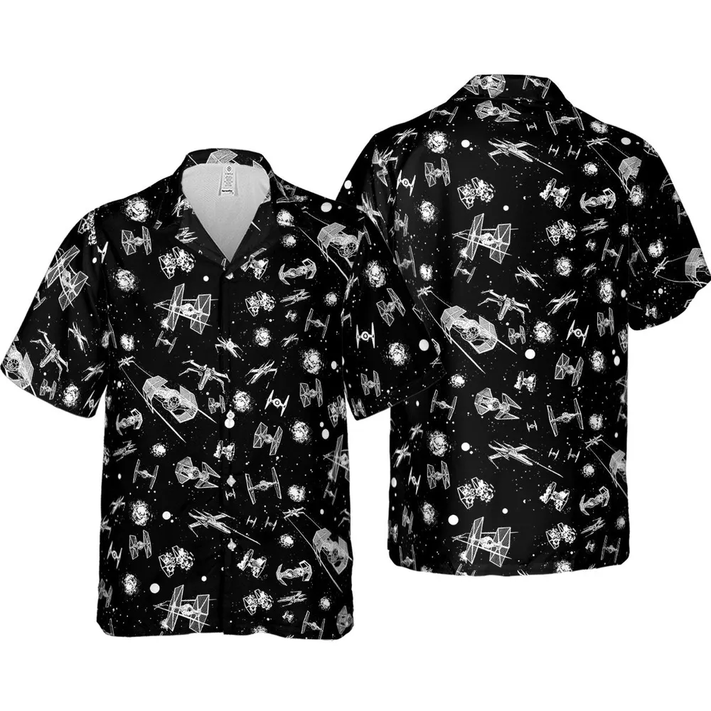 Space Ship Battle Star Wars Hawaiian Shirt - 4