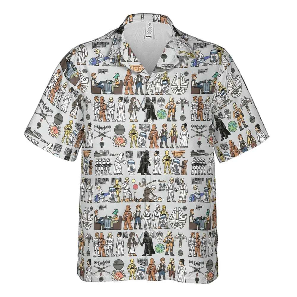 Egyptian Galaxy Wars Hawaiian Shirt - 2