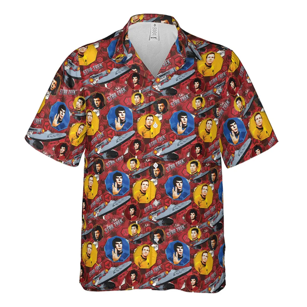 Boldly Star Trek Hawaiian Shirt - 2