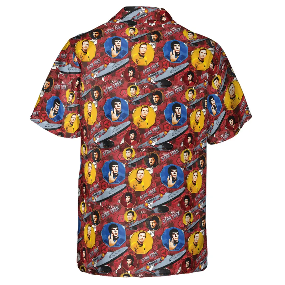 Boldly Star Trek Hawaiian Shirt - 3