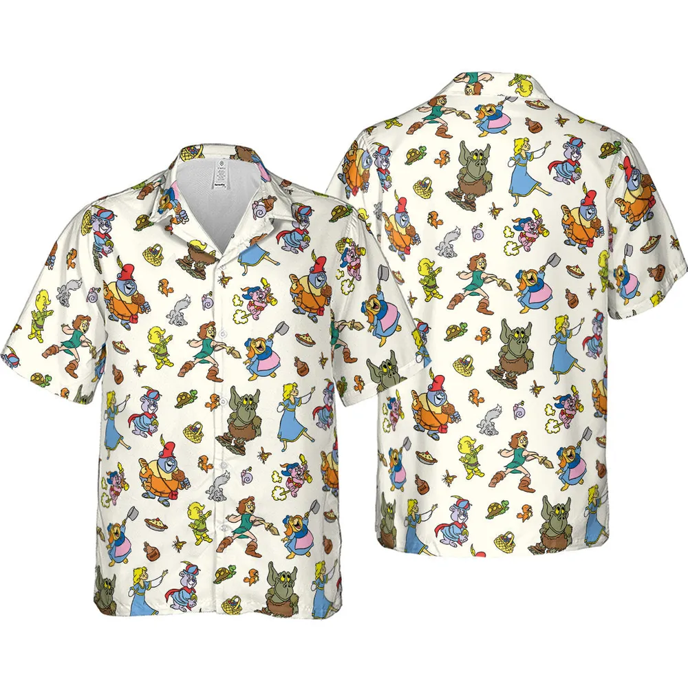 Gummi Bears Characters Hawaiian Shirt - 4