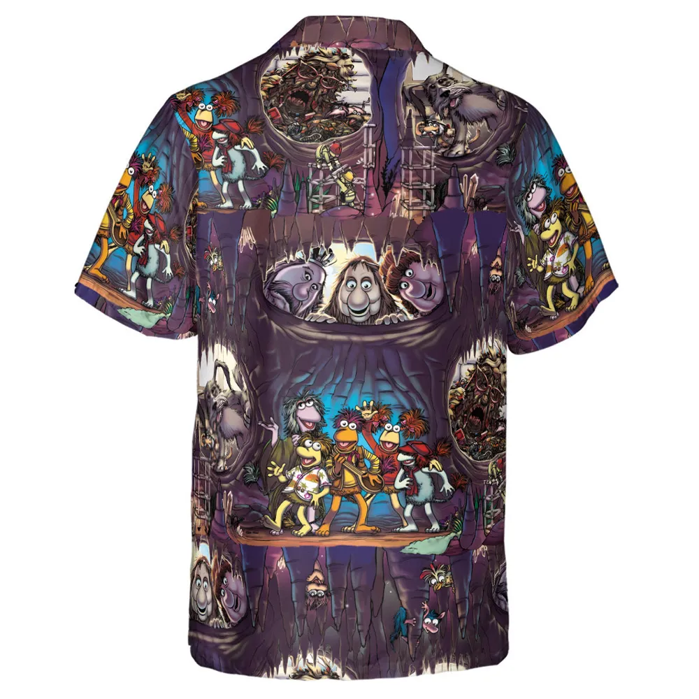 It's All Connected Fraggle Rock Hawaiian Shirt - 3