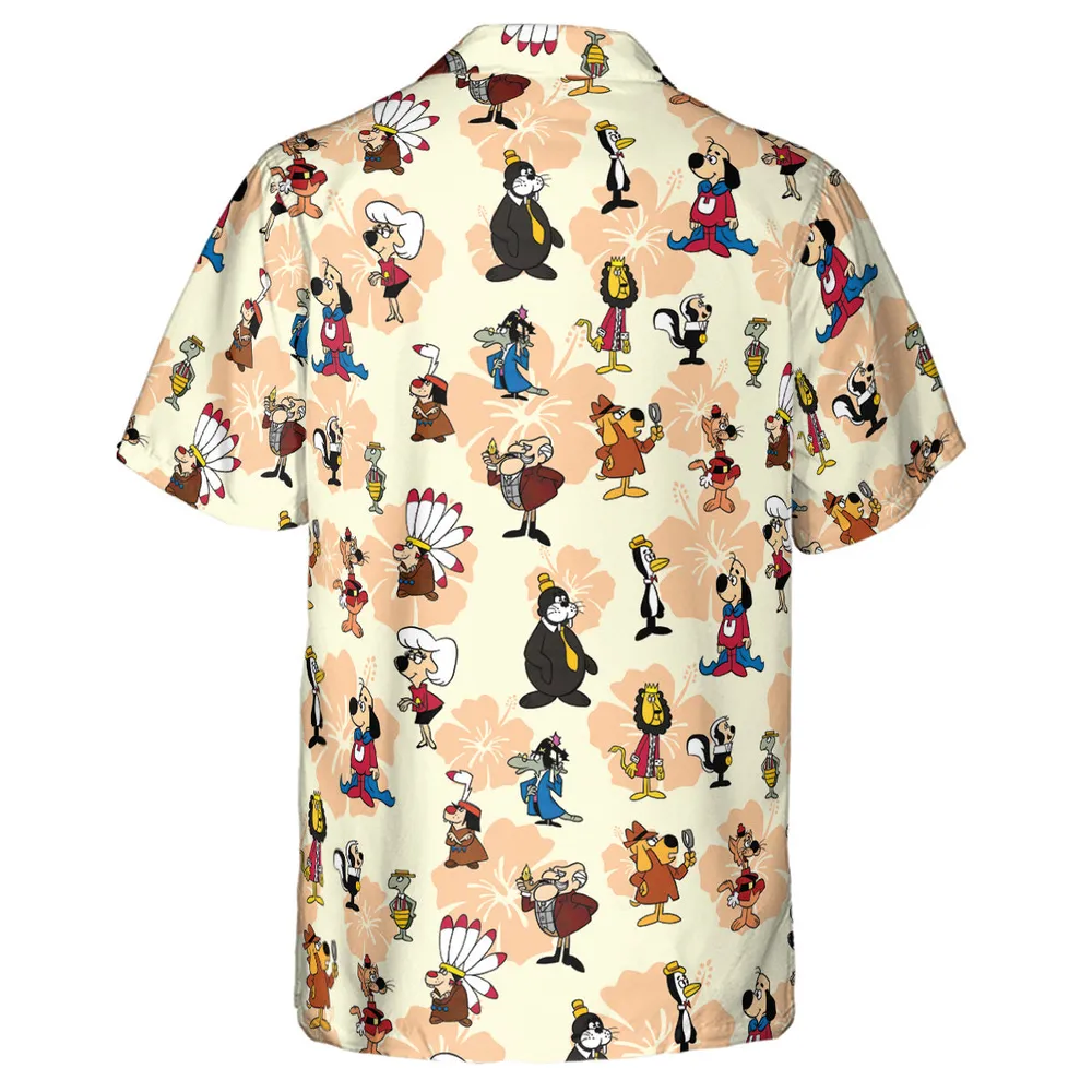 Nostalgia Underdog Characters Hawaiian Shirt - 3