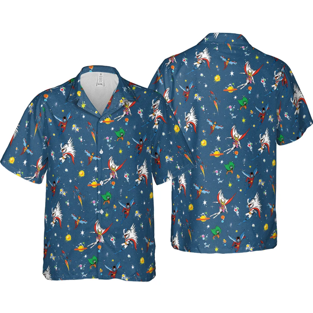 Battle of the Planets Hawaiian Shirt - 4