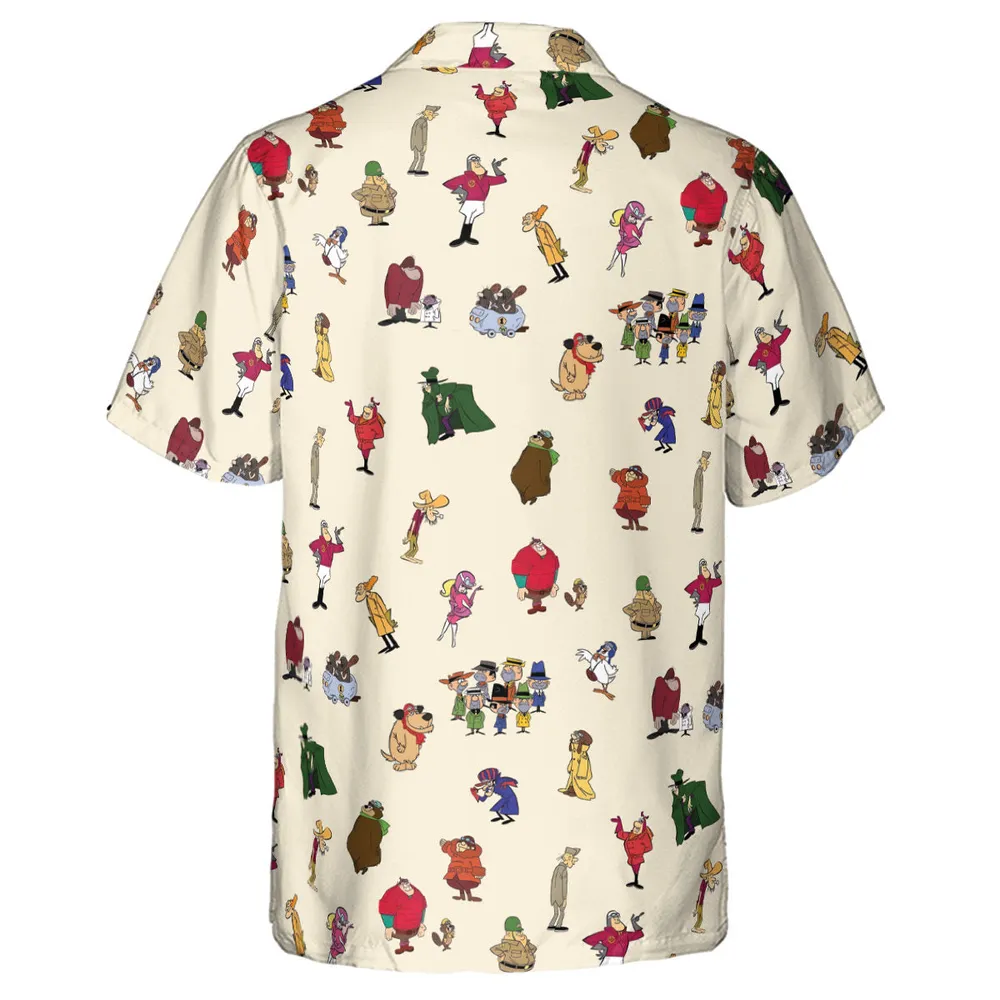 Wacky Races Characters Hawaiian Shirt - 3