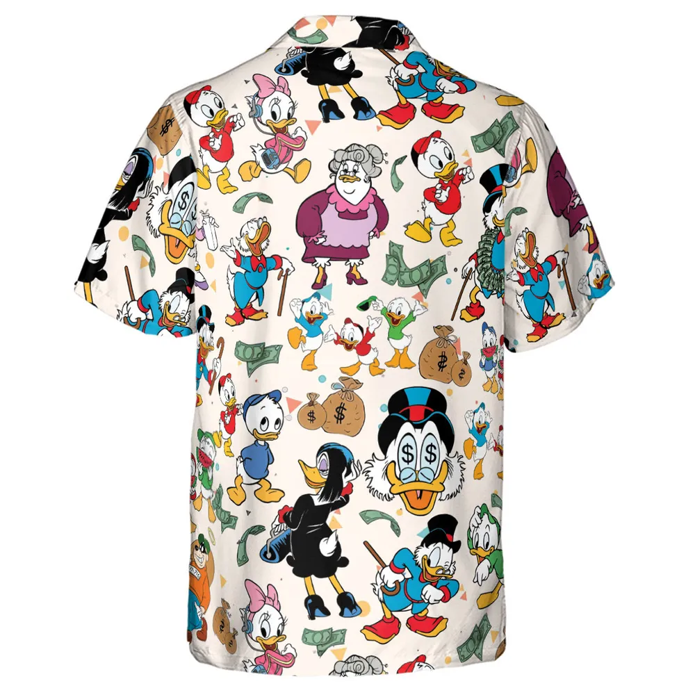 Donald Huey Dewey Ducktales Hawaiian Shirt - 3