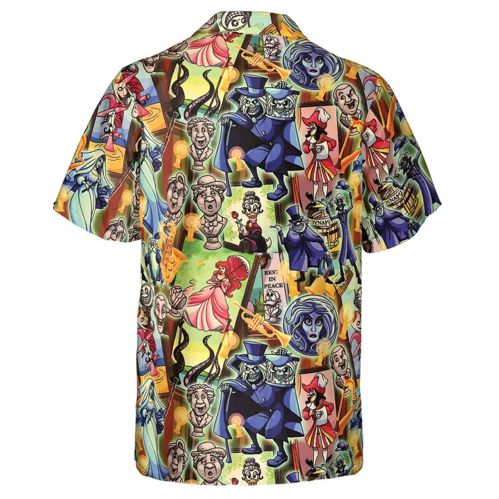 999 Happy Haunts Hawaiian Shirt - 3