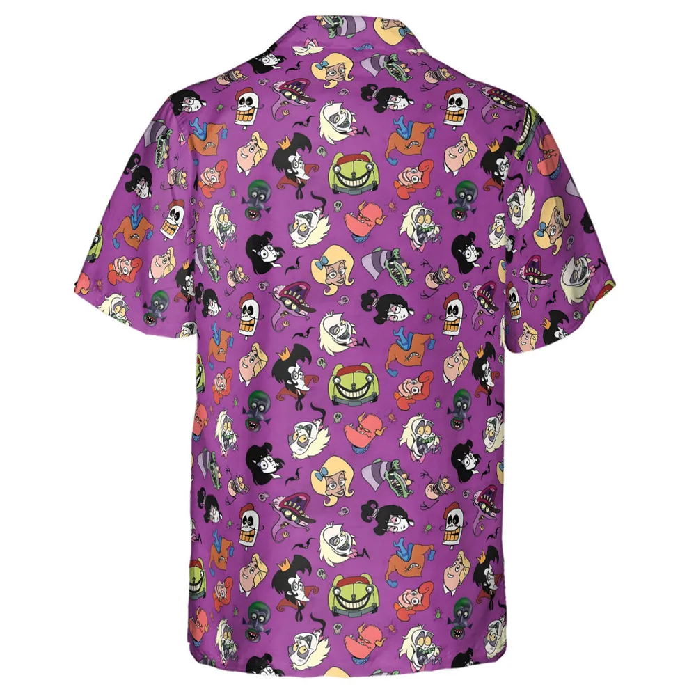 Beetlejuice Cartoon Vintage Hawaiian Shirt - 3