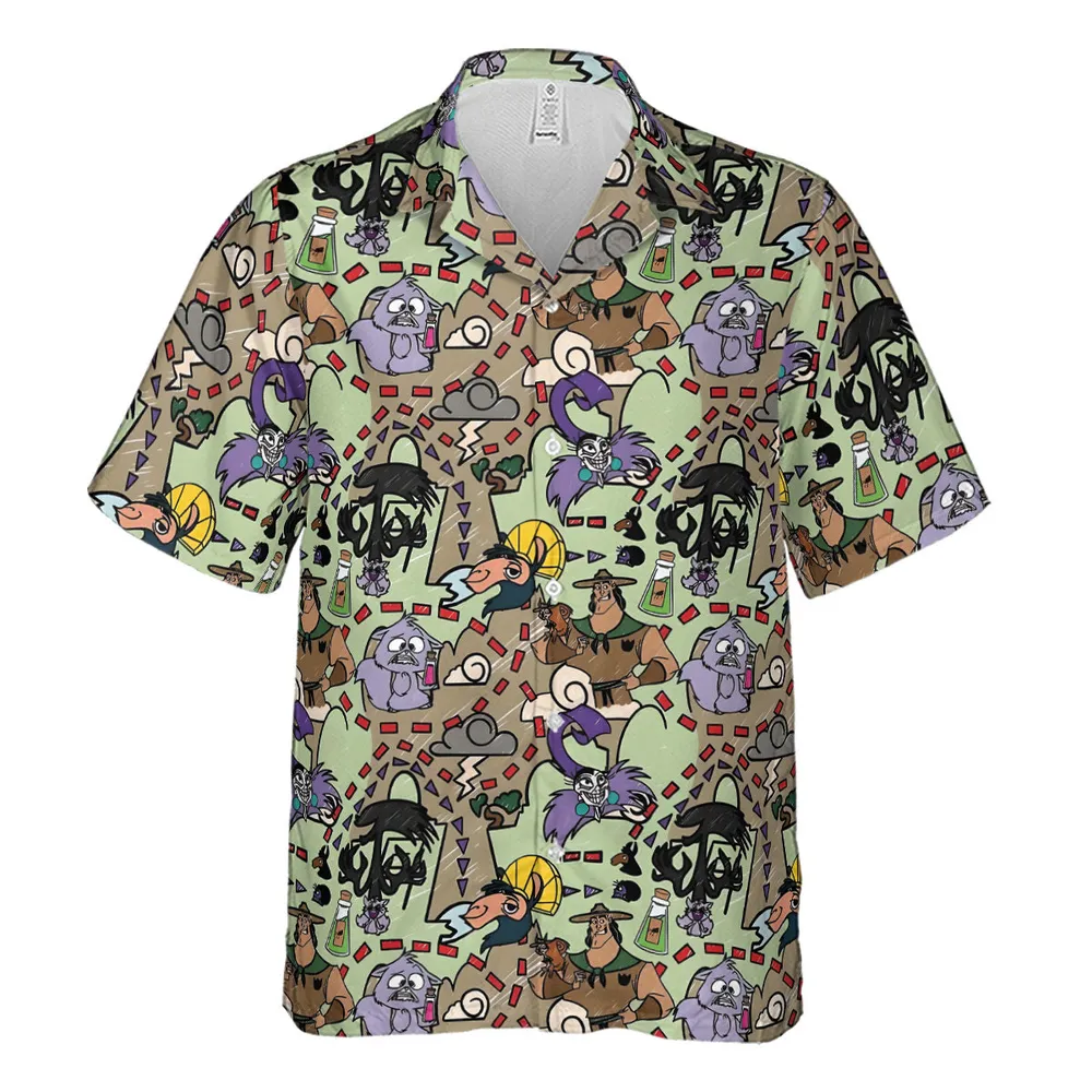 Groove Map The Emperor's New Groove Hawaiian Shirt - 2