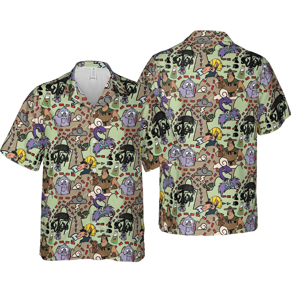 Groove Map The Emperor's New Groove Hawaiian Shirt - 4