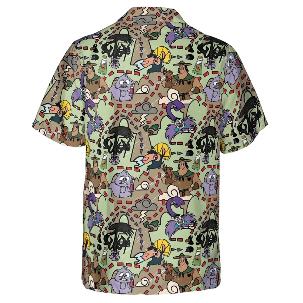 Groove Map The Emperor's New Groove Hawaiian Shirt - 3