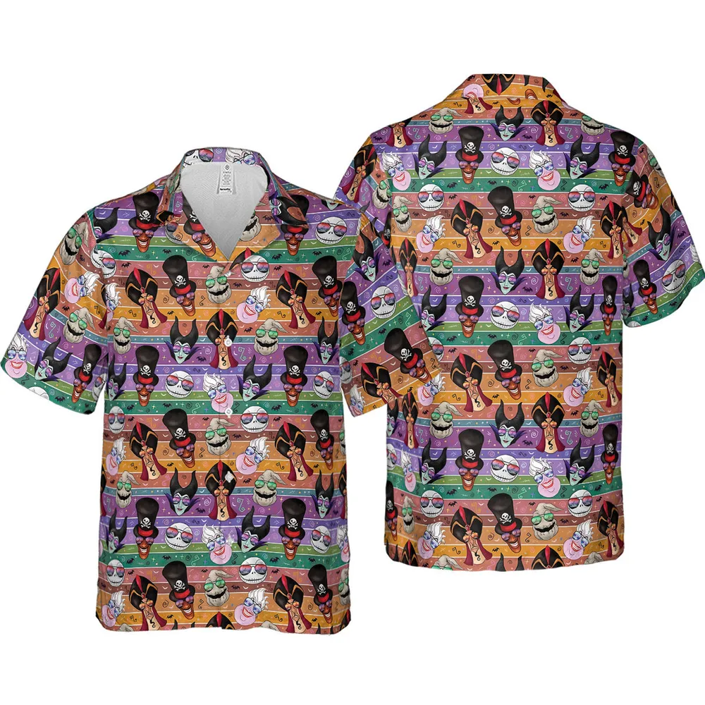 Chillin' like a Villain Summer Vibes Hawaiian Shirt - 4