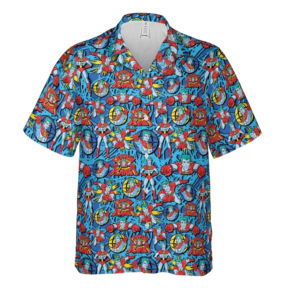 Hero of the Environment Captain Planet and the Planeteers Hawaiian Shirt - 2