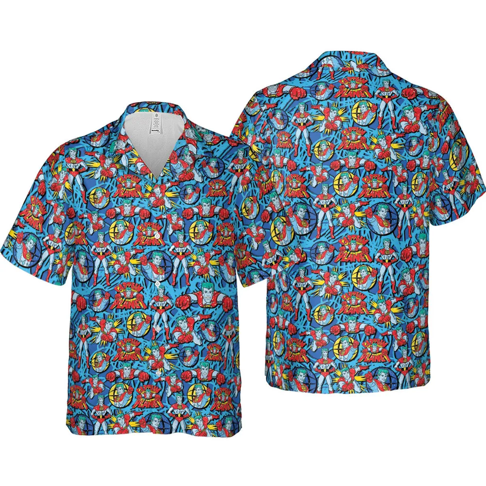Hero of the Environment Captain Planet and the Planeteers Hawaiian Shirt - 4