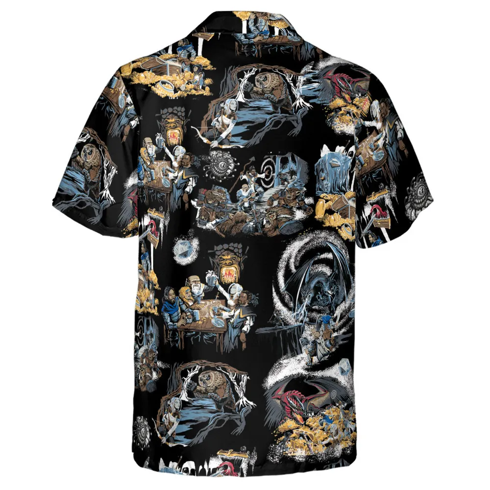 Recap DND Hawaiian Shirt - 3