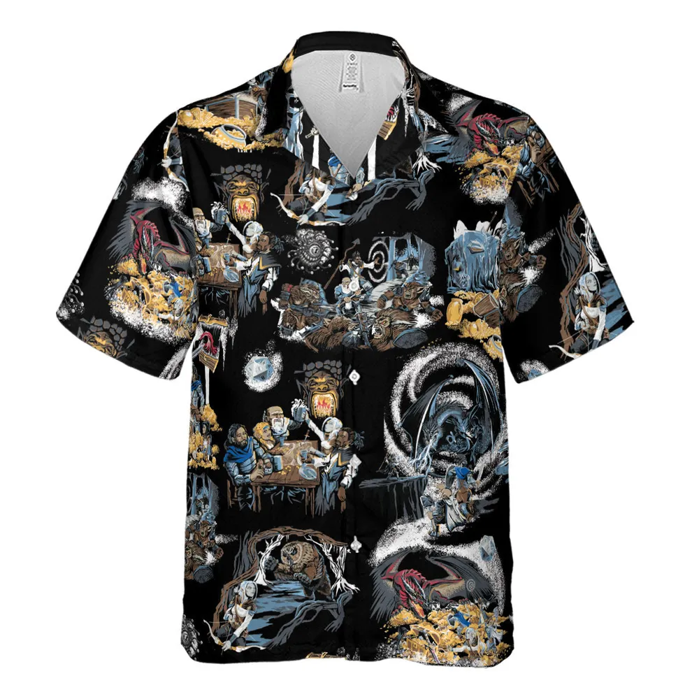 Recap DND Hawaiian Shirt - 2