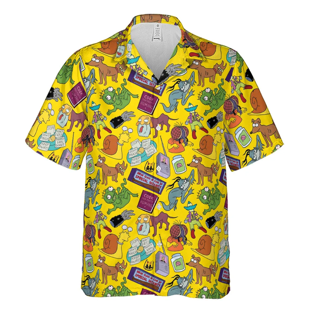 Treehouse of Horror The Simpson Hawaiian Shirt - 2