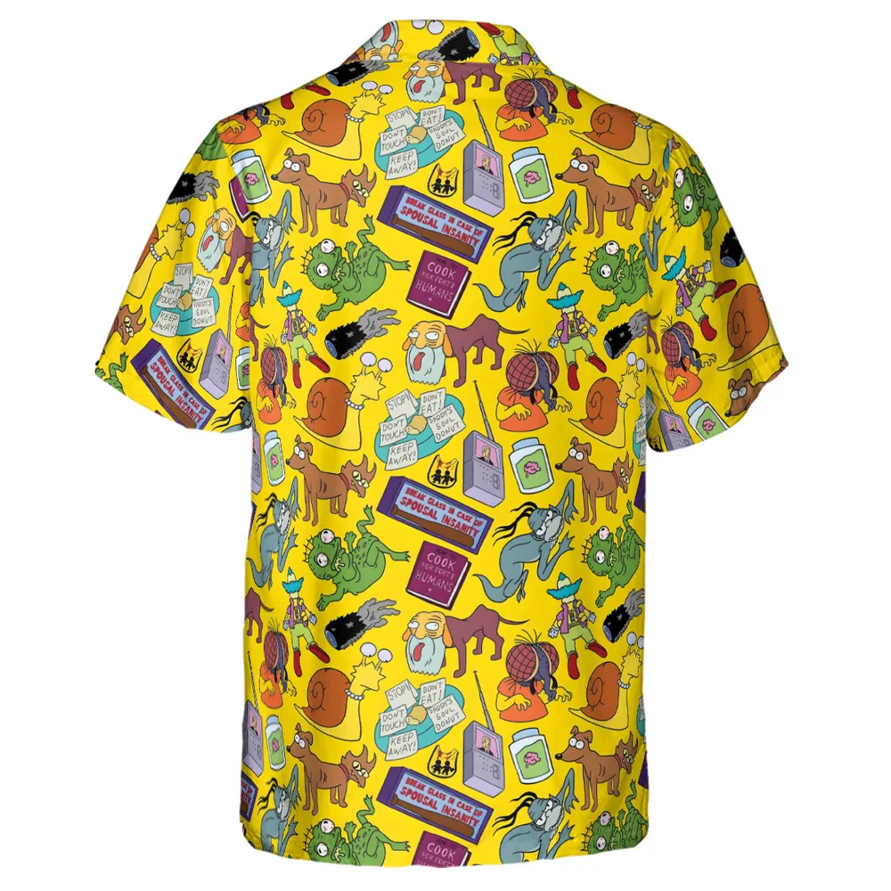 Treehouse of Horror The Simpson Hawaiian Shirt - 3