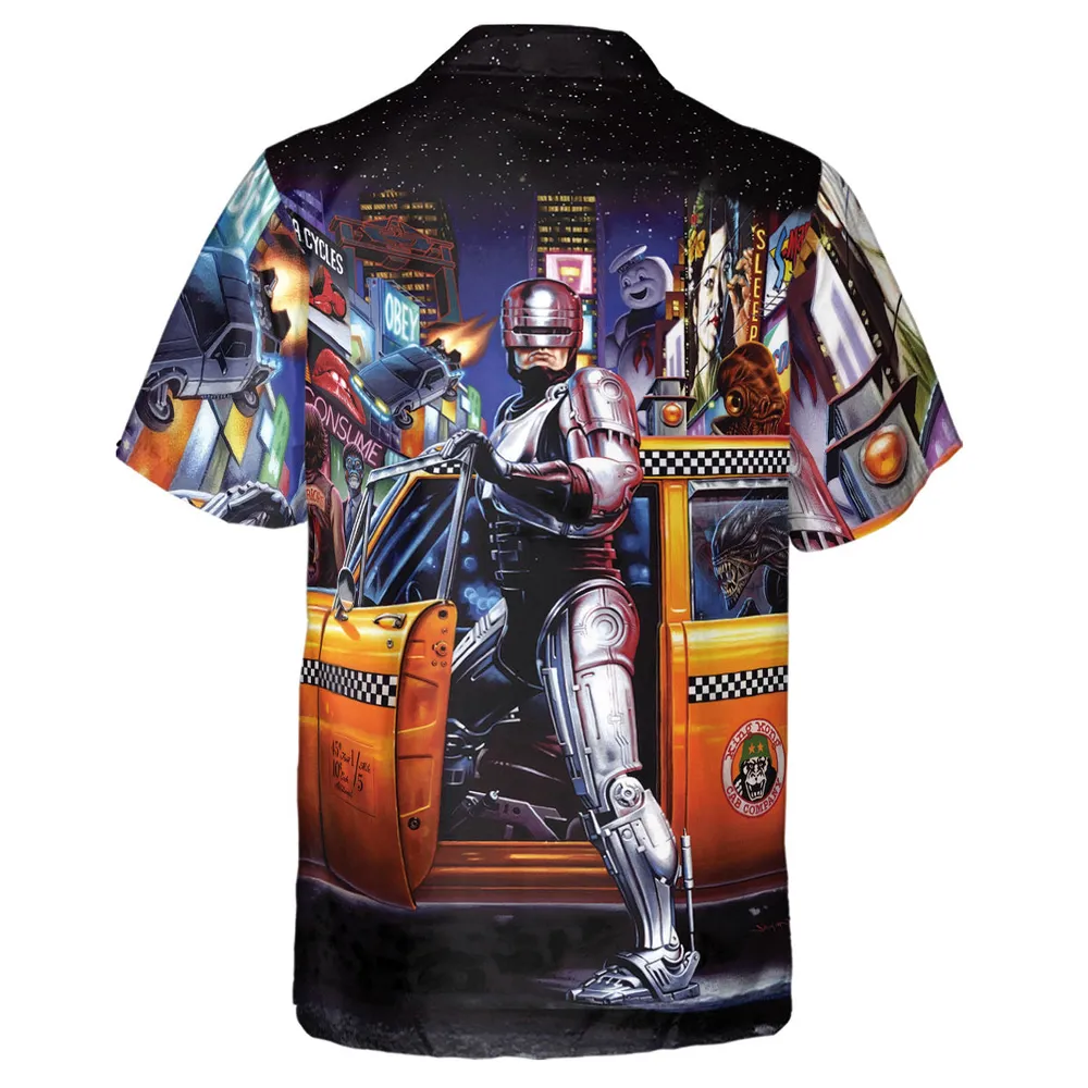 Movies Mashup Hawaiian Shirt - 3