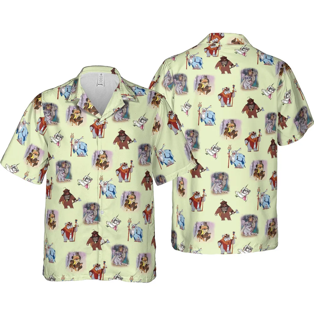 Ewoks Characters Star Wars Hawaiian Shirt - 4