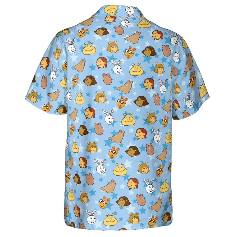 Arthur Characters Hawaiian Shirt - 3