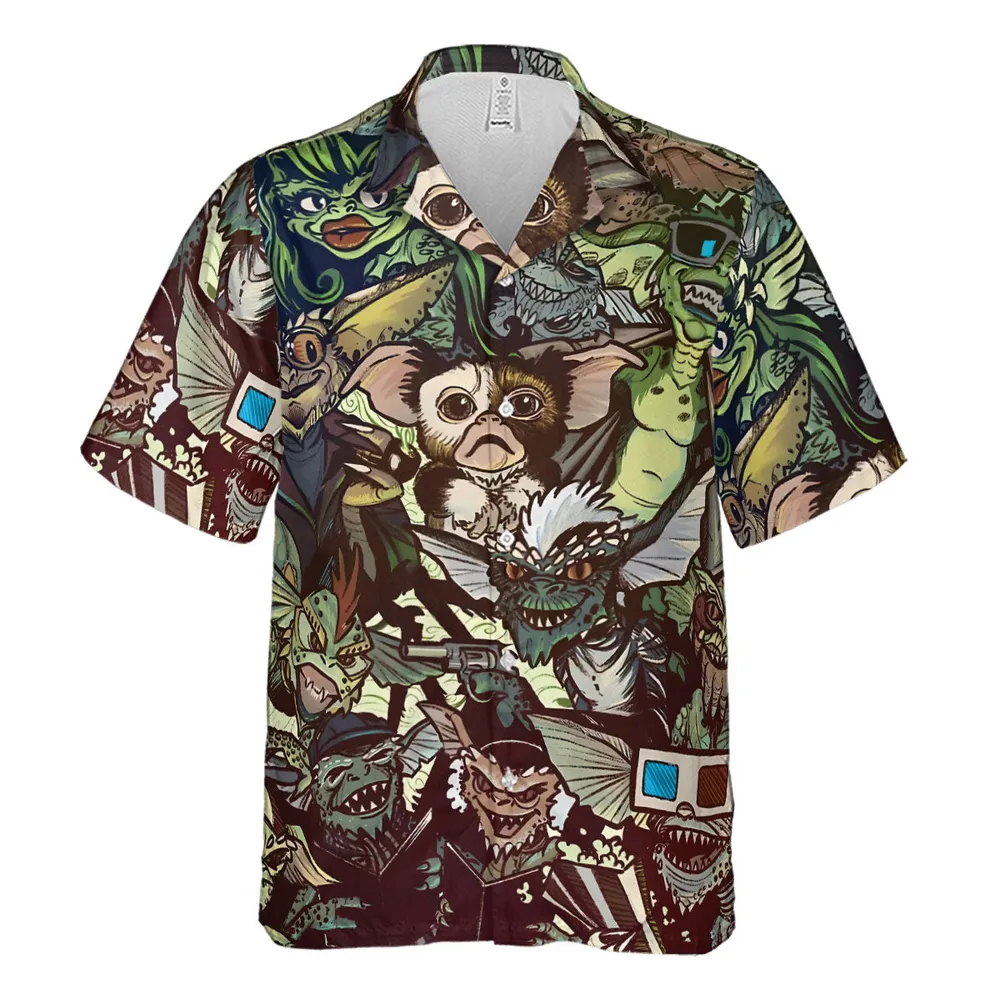 Tropical Gremlins Hawaiian Shirt - 2