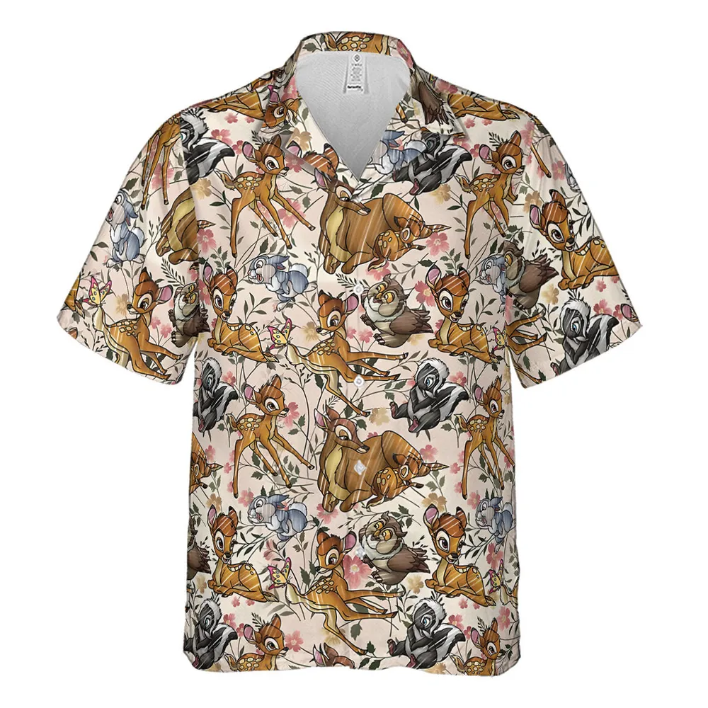 Little Wild Bambi Hawaiian Shirt - 2