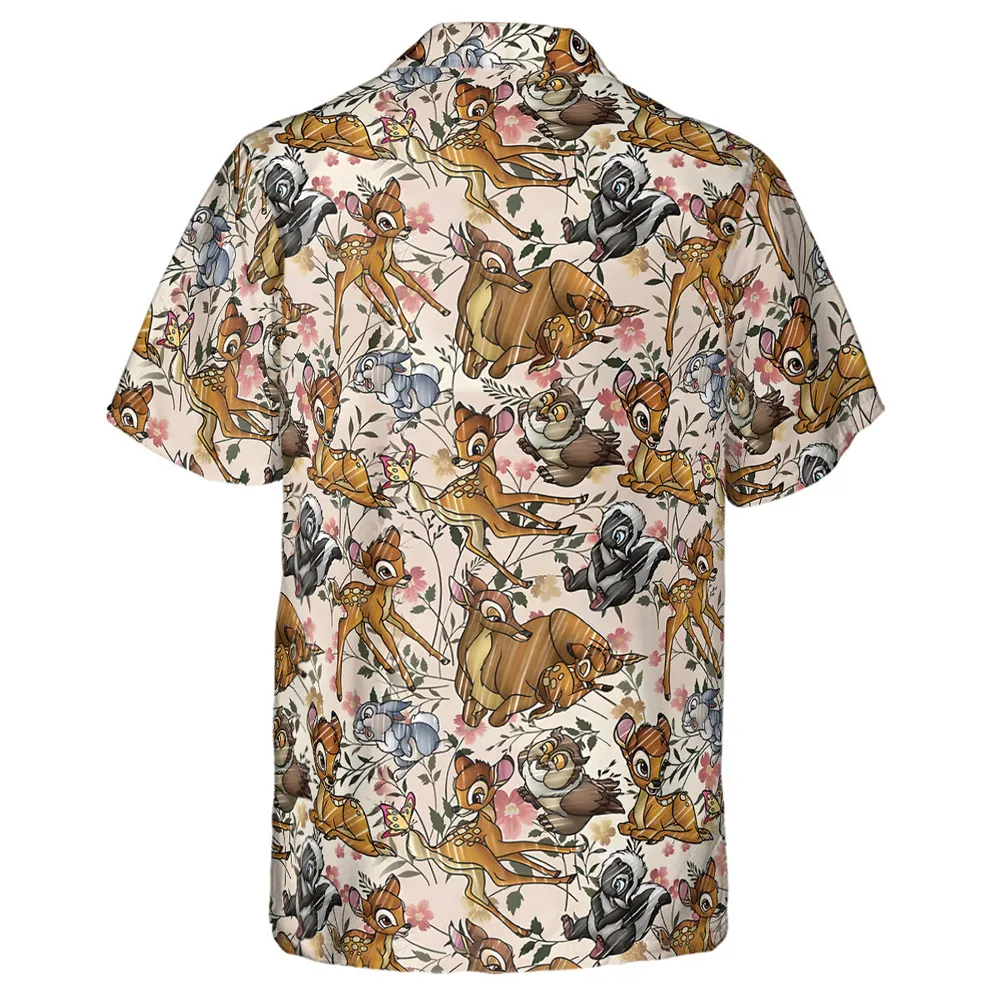 Little Wild Bambi Hawaiian Shirt - 3