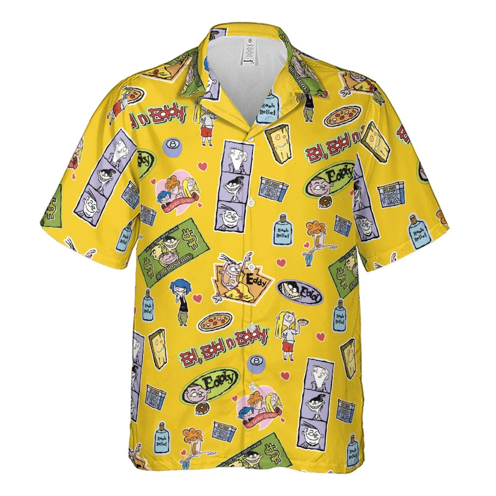 Ed Edd n Eddy n The Kanker Sisters Hawaiian Shirt - 2