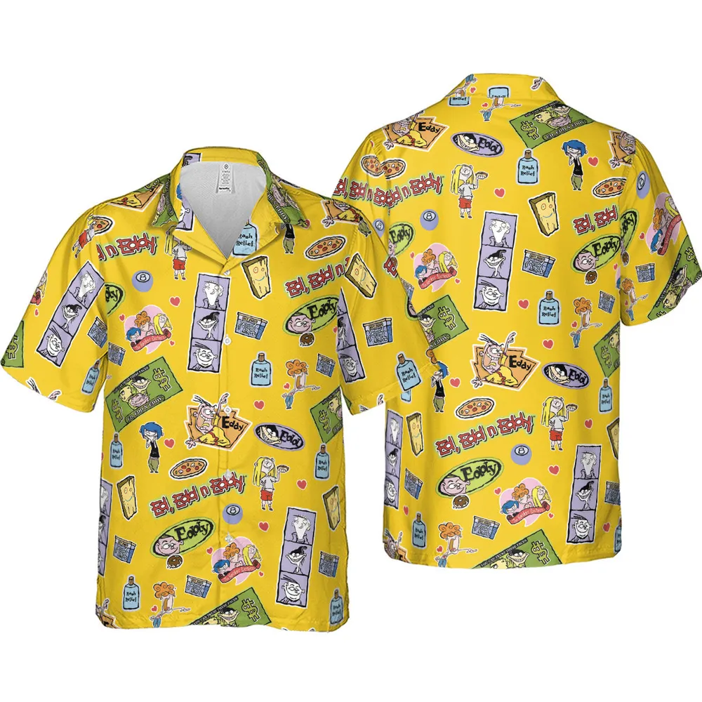 Ed Edd n Eddy n The Kanker Sisters Hawaiian Shirt - 4