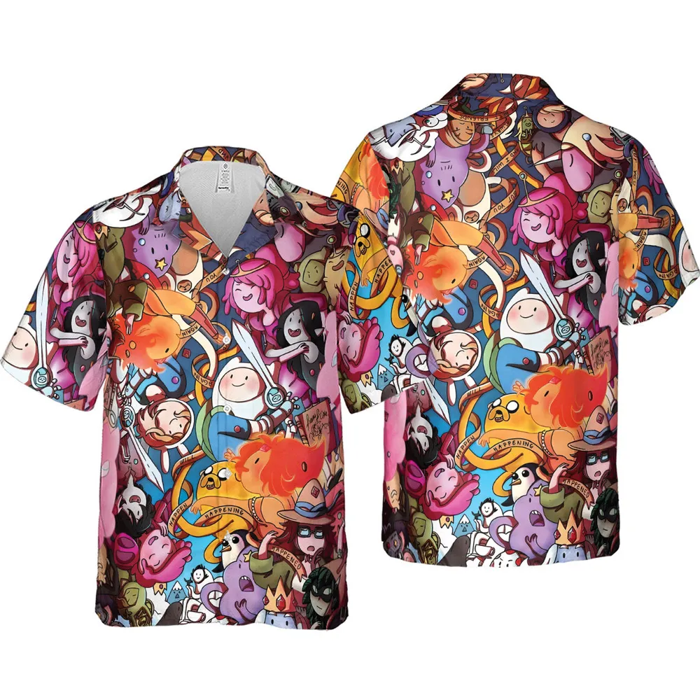 Land of Ooo Adventure Time Hawaiian Shirt - 4