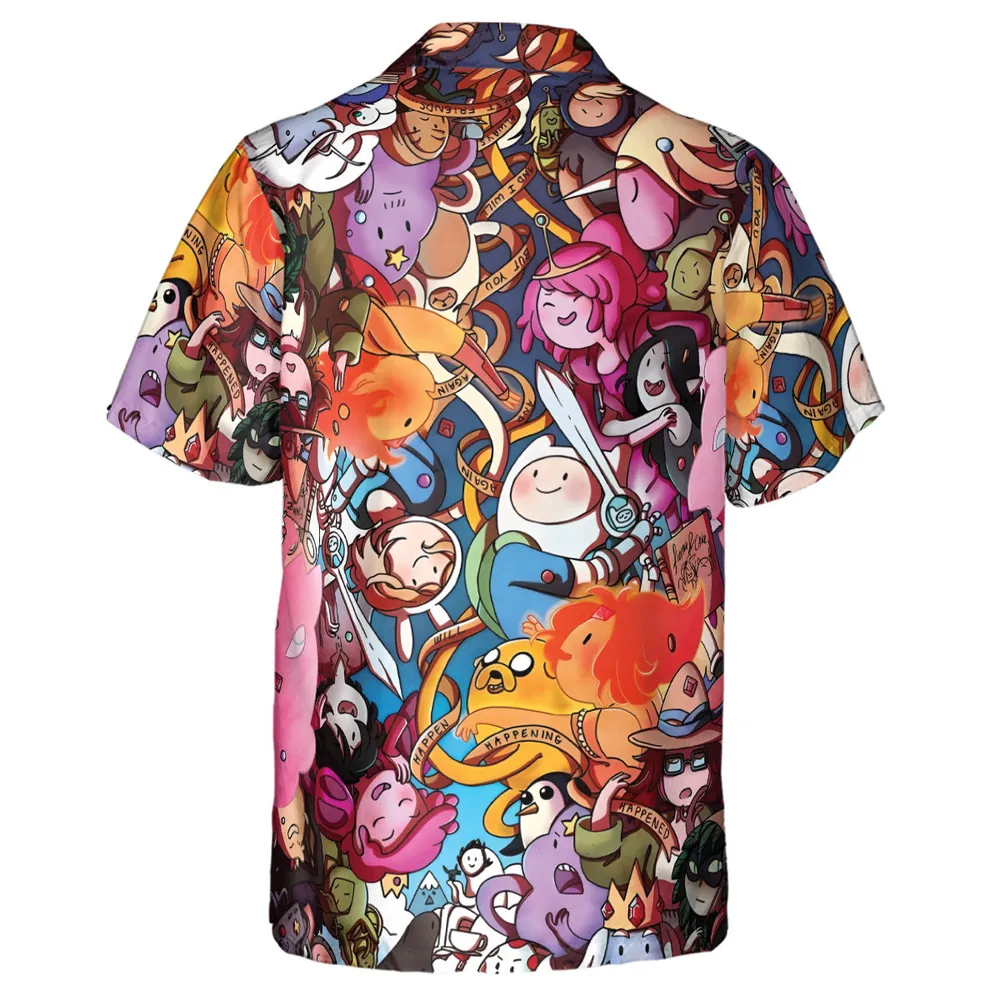 Land of Ooo Adventure Time Hawaiian Shirt - 3