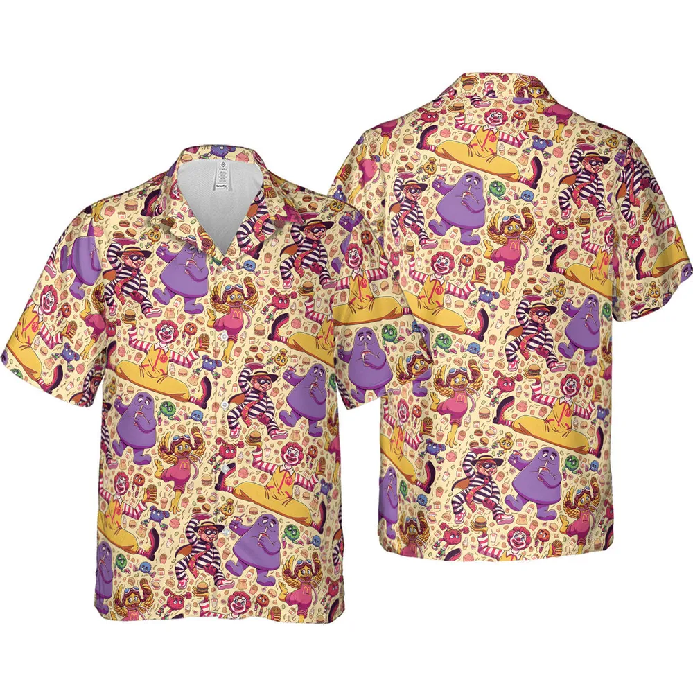 The McDonald's Gang Hawaiian Shirt - 4