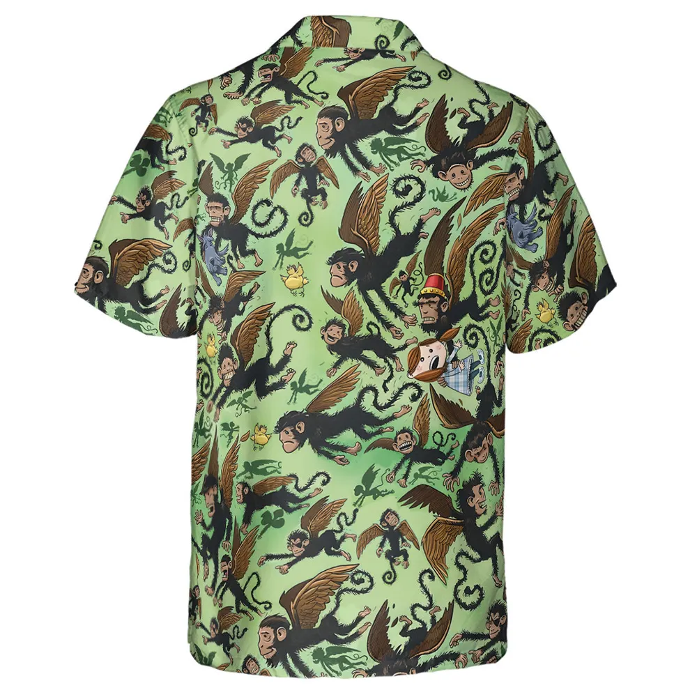 Flying Monkeys The Wizard Of Oz Hawaiian Shirt - 3