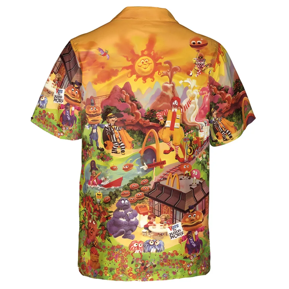 Wonder Foodland The Siege Of Mcdonaldland Hawaiian Shirt - 3