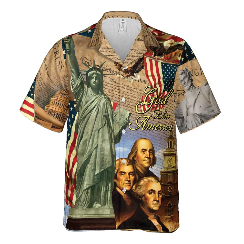 America We The People Patriotism Hawaiian Shirt - 2