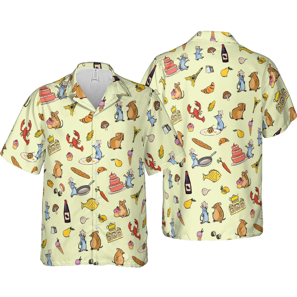 Chef Life Ratatouille Hawaiian Shirt - 4