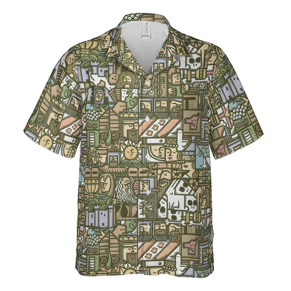 The Whole Grail Monty Python Hawaiian Shirt - 2