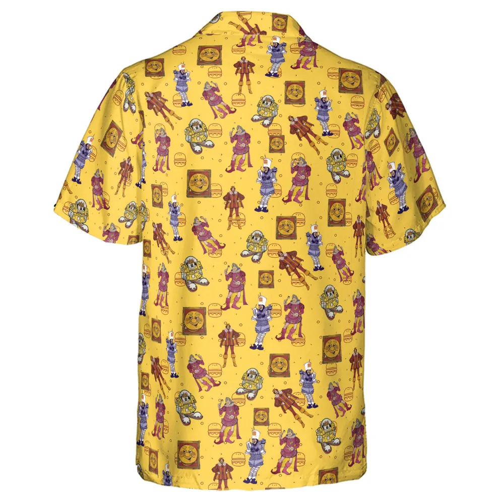Vintage Burger King Commercial 1980 Hawaiian Shirt - 3